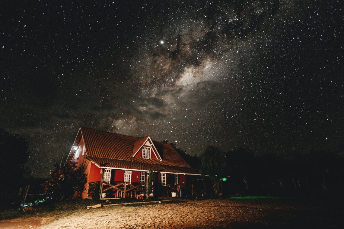 RadioMarocCulture Brown Cabin Photo During Starry Nighttime 2888489